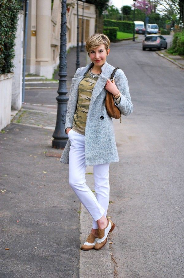 white oxford shoes outfit