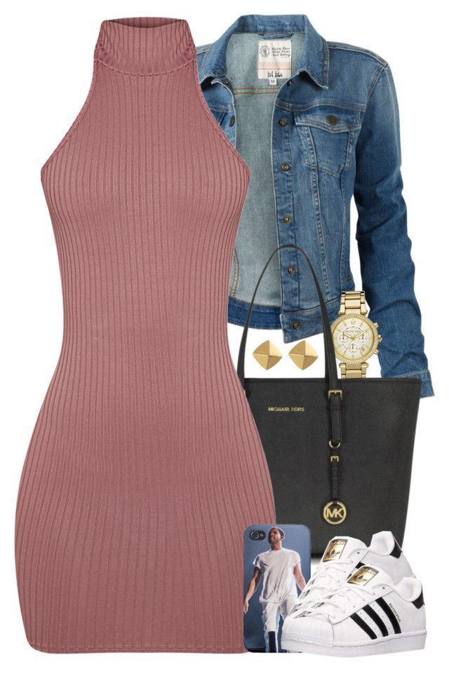 Baddie outfits polyvore dresses, Designer clothing: Bodycon dress,  Clothing Accessories,  Designer clothing,  Michael Kors,  Monday Outfit Ideas  