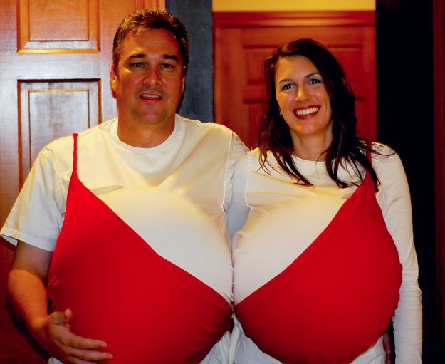 Night out ideas for couples bra costume, Halloween costume: Halloween costume,  Maternity clothing,  Halloween Costumes Pregnant  