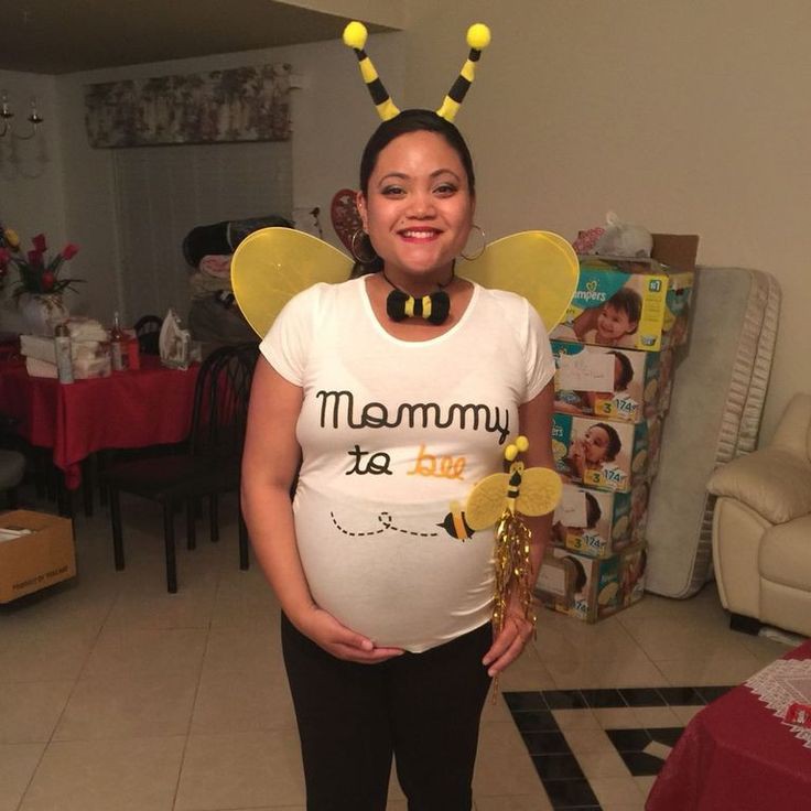 Bee Halloween  Costumes  Pregnant  And Toddler  on Stylevore