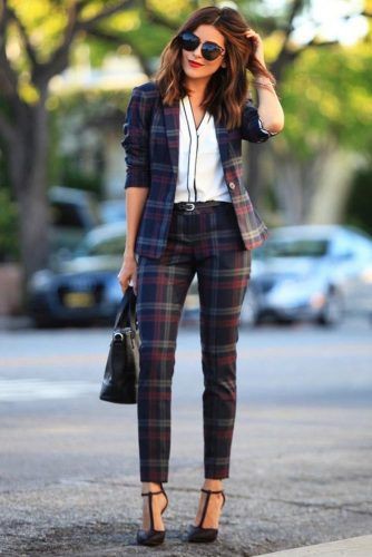 Modern Power Suit Women | Power Suit Women | Bow tie, Business casual ...