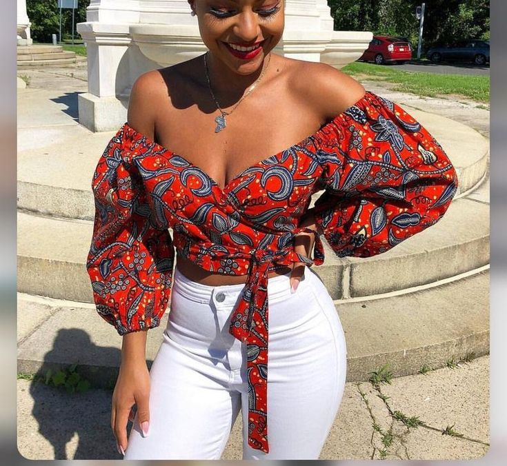 Ankara Tops For Teen Girls on Stylevore