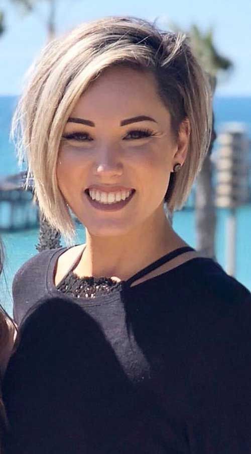 Short haircuts for round faces 2019: Bob cut,  Long hair,  Hairstyle Ideas,  Short hair,  Pixie cut,  Layered hair,  Bob Hairstyles  