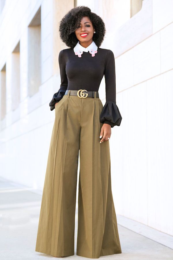 Wow! Really great fashion model: Flared Pants  