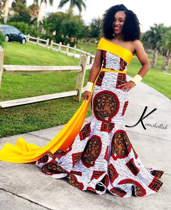 Ankara Long Gown Styles For Wedding African Ankara Dresses African Dress Ankara Dresses 