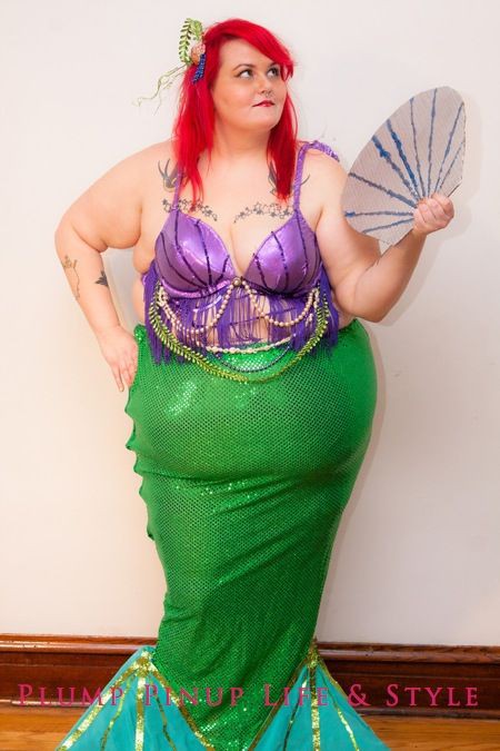 Plus size mermaid Halloween costume: Halloween costume,  Clothing Ideas,  Mermaid Costume  