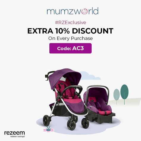 Mumzworld Coupon: Extra 10% OFF: 