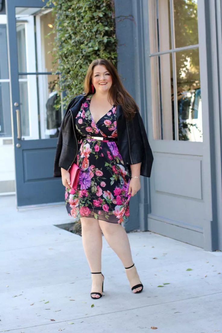 perfect ideas for leather jacket outfit: Cocktail Dresses,  Leather jacket,  fashion blogger,  Plus-Size Model,  Plus-Size Birthday Outfit,  Boxy Jacket  