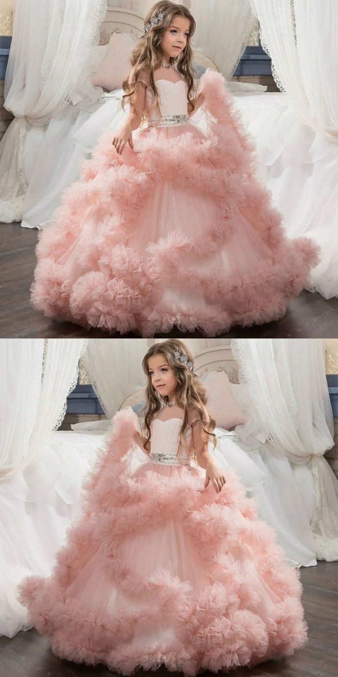 Flower girl dress for 12 year old: party outfits,  Evening gown,  Ball gown,  Cute Baptism Dresses  