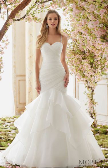 Mori lee wedding dresses, Wedding dress: Wedding dress,  Evening gown,  Bridesmaid dress,  Sheath dress  