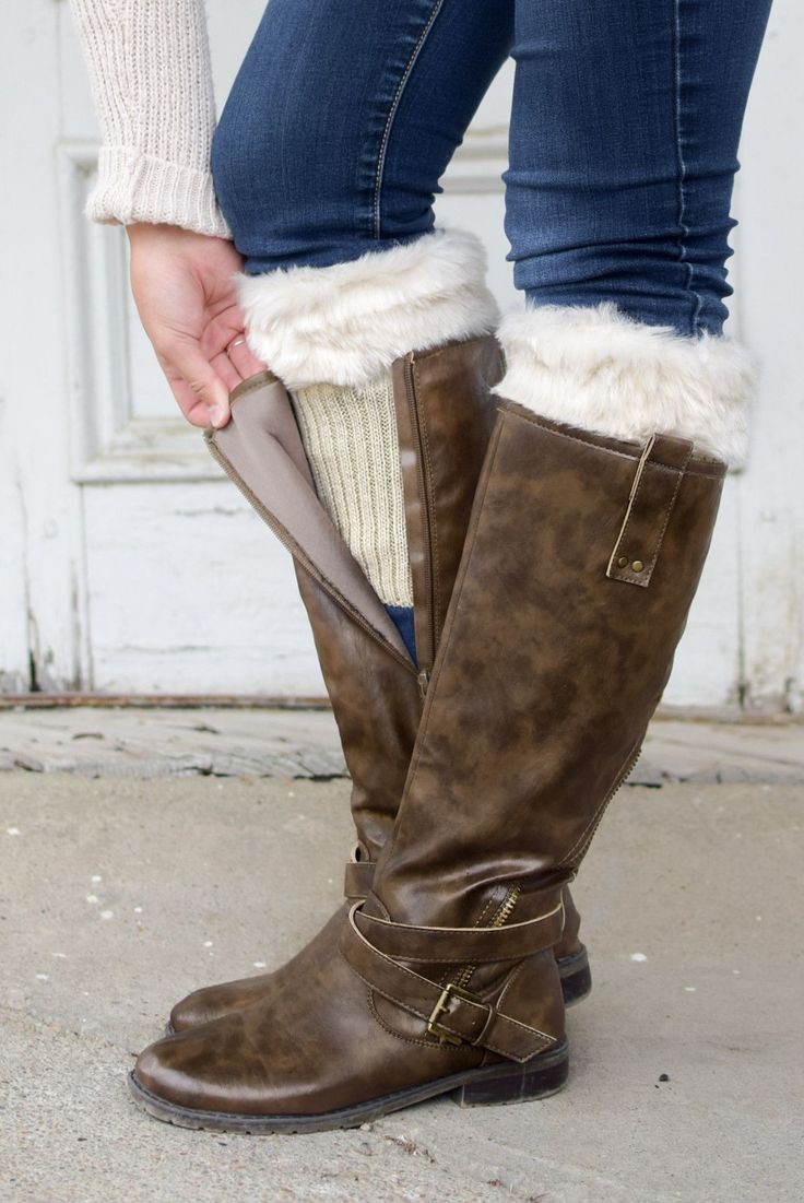 Models choice riding boot, Fur Boot Cuffs | Adidas Winter Boots Women's ...