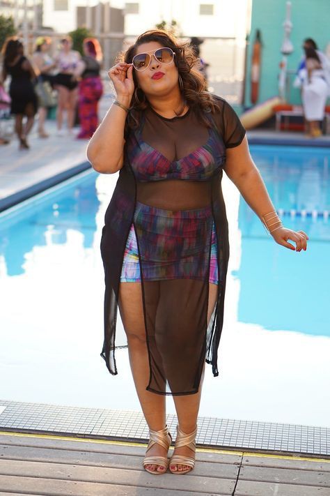 Plus size beach outfits ideas | 30th Birthday Outfit Ideas Plus Size | Deb  Shops, monif c, Plus-Size Birthday Outfit