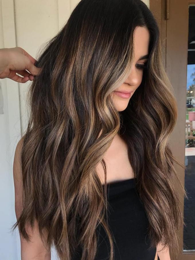 style only balayage contouring | Highlighted Hairstyles For Black Hair | Brown  hair, Hair Color Ideas, head hair