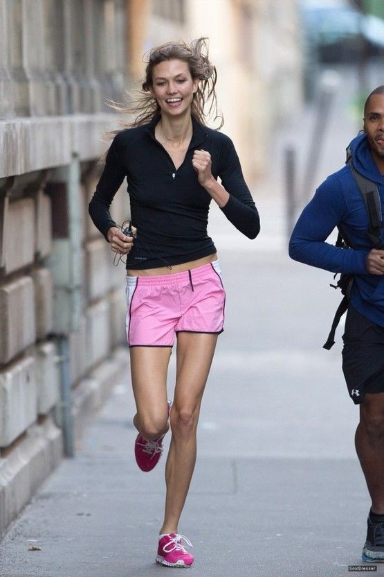 Discover these nice karlie kloss running, Karlie Kloss: Taylor Swift,  Karlie Kloss,  Running Outfits,  Frida Gustavsson,  Running shorts  
