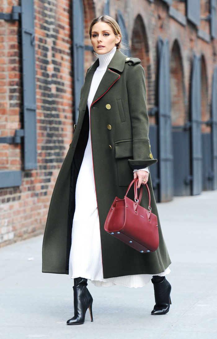 Olivia palermo military coat, Olivia Palermo: Trench coat,  winter outfits,  Olivia Palermo,  Wool Coat,  beige coat  