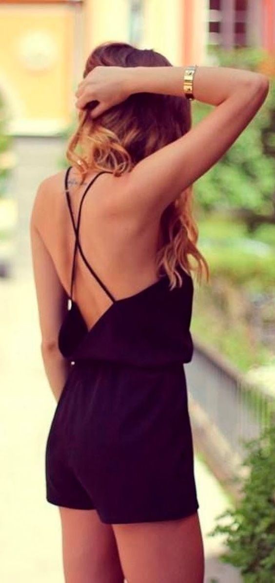 Check these vibrant backless romper suit: Romper suit,  Backless dress  