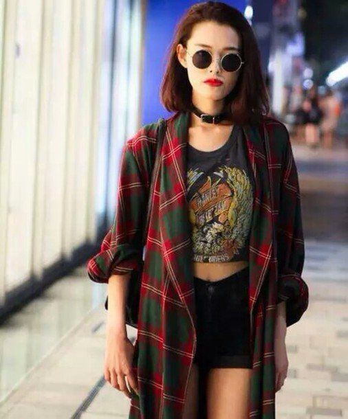 90s grunge girl fashion ...