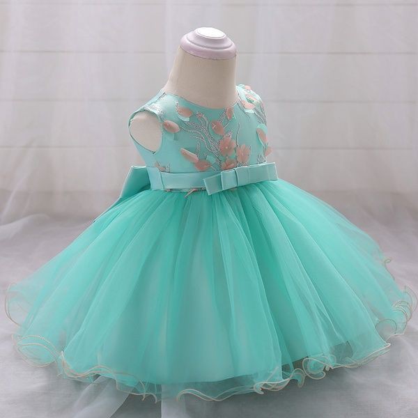 Dress for baby girl 1st birthday: Wedding dress,  Informal wear,  Infant clothing,  Cute Baptism Dresses,  Baptismal clothing  