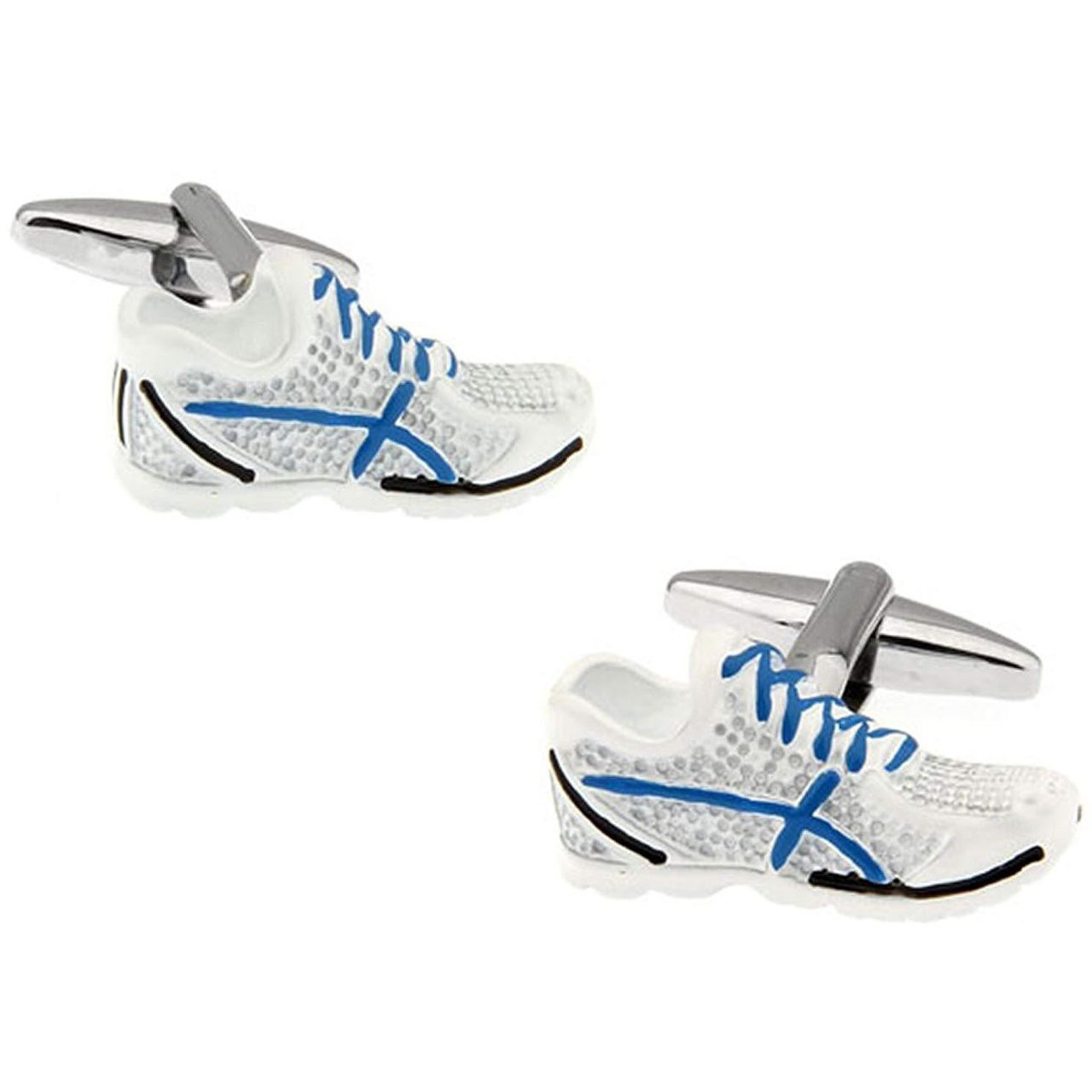 RUNNING ATHLETE SHOES CUFFLINKS £15.99: NOVELTY CUFFLINKS  