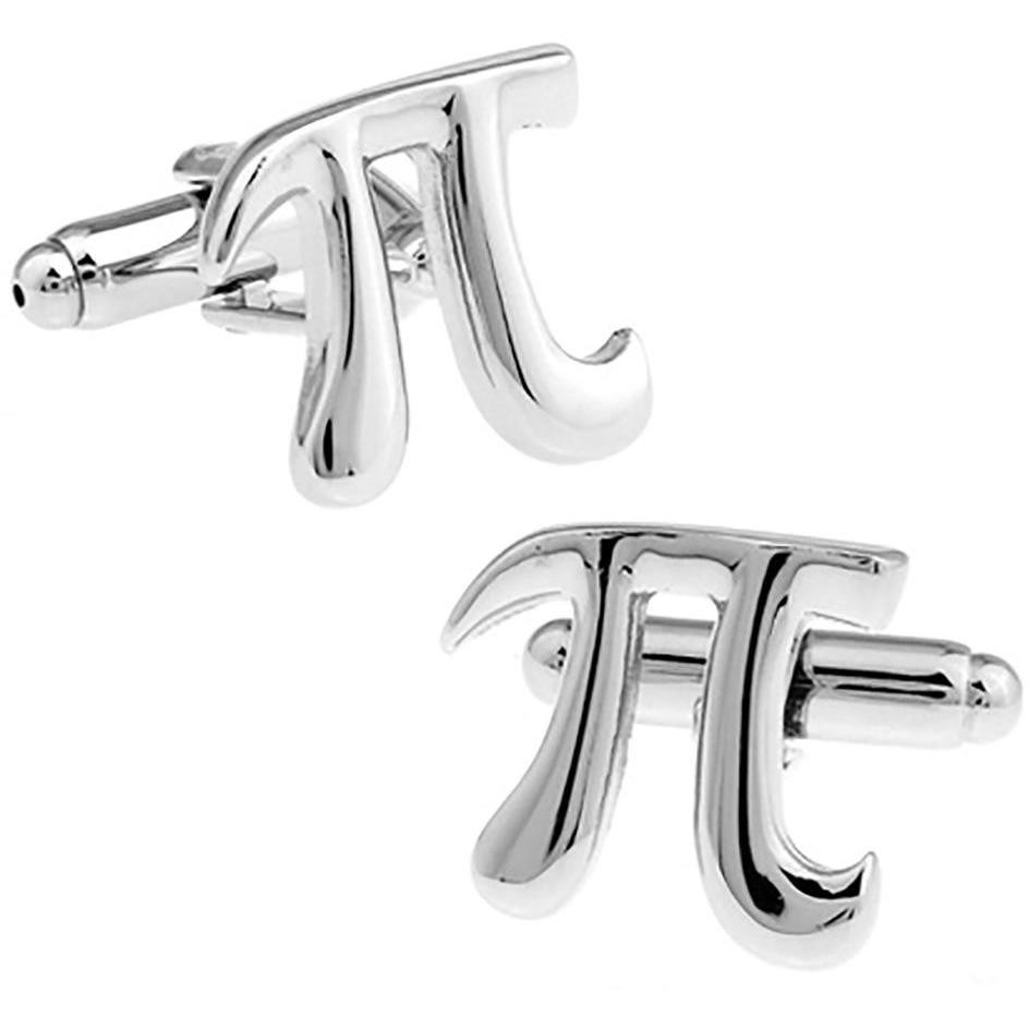 PI 3.14 MATHS SYMBOL CUFFLINKS £15.99: NOVELTY CUFFLINKS  