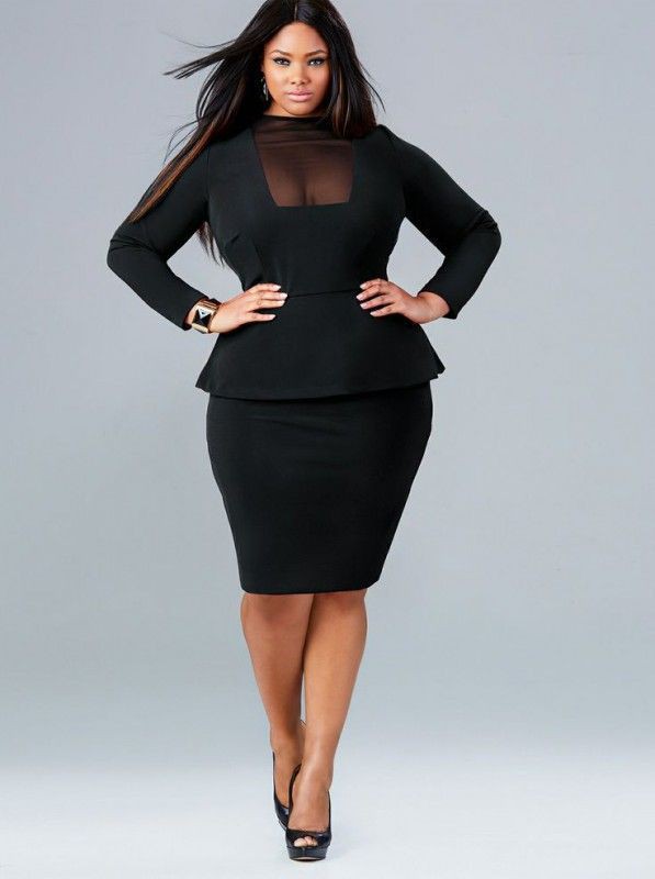 Orkan prins dome Black dresses for plus size women | Plus Size Black Outfit Ideas | Clothing  sizes, cocktail dress, party dress