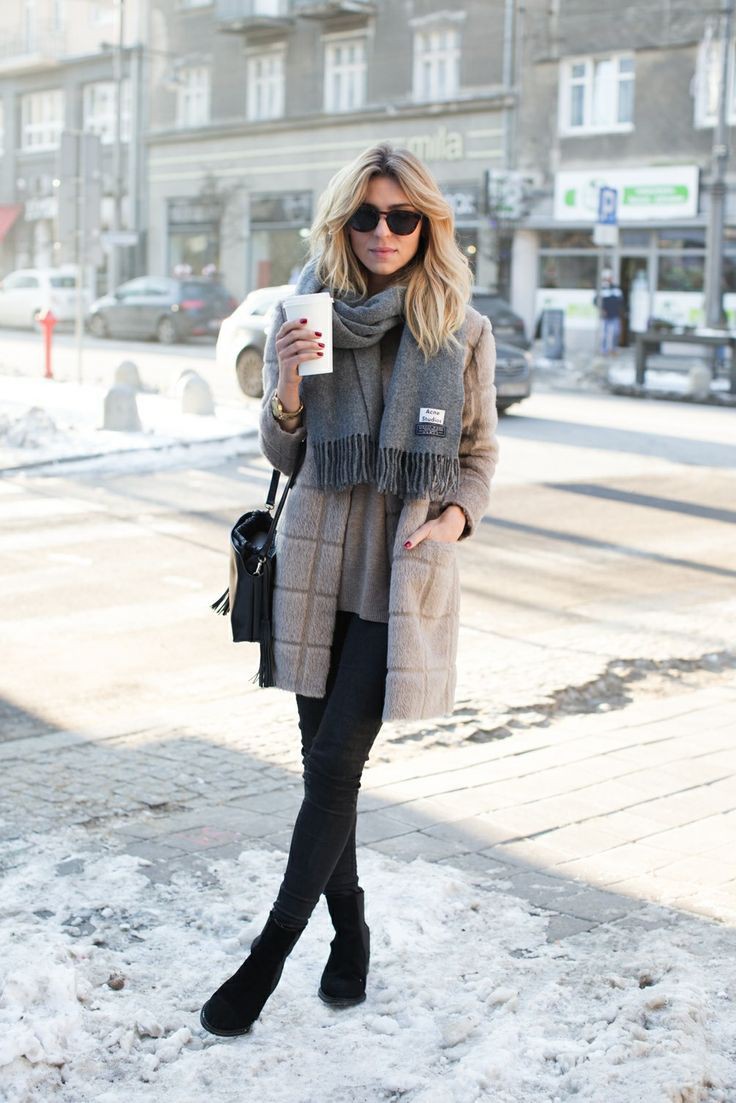 Nice and trendy ideas Winter clothing, Casual wear: winter outfits,  Fur clothing,  Snow Outfits  