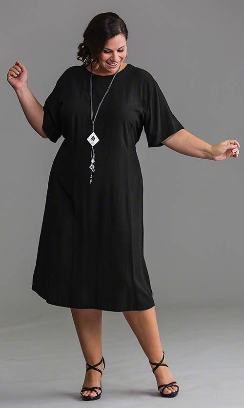 Womens active wear little black dress, Plus-size clothing: Plus size outfit,  Trench coat,  Silk Dress  