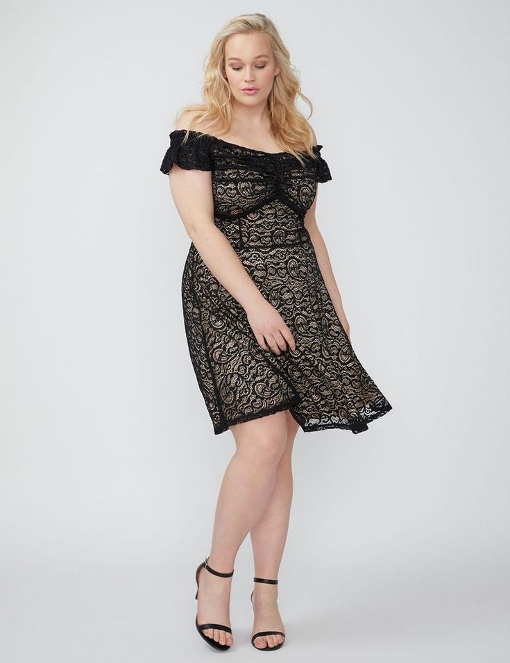 Innovative ideas for fashion model, Little black dress: Plus size outfit,  Plus-Size Model,  day dress  