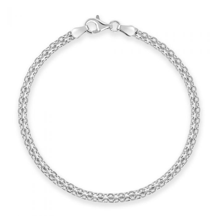 Sterling Silver 3mm Bismark Bracelet £13.00 | Bracelets | Bismark ...