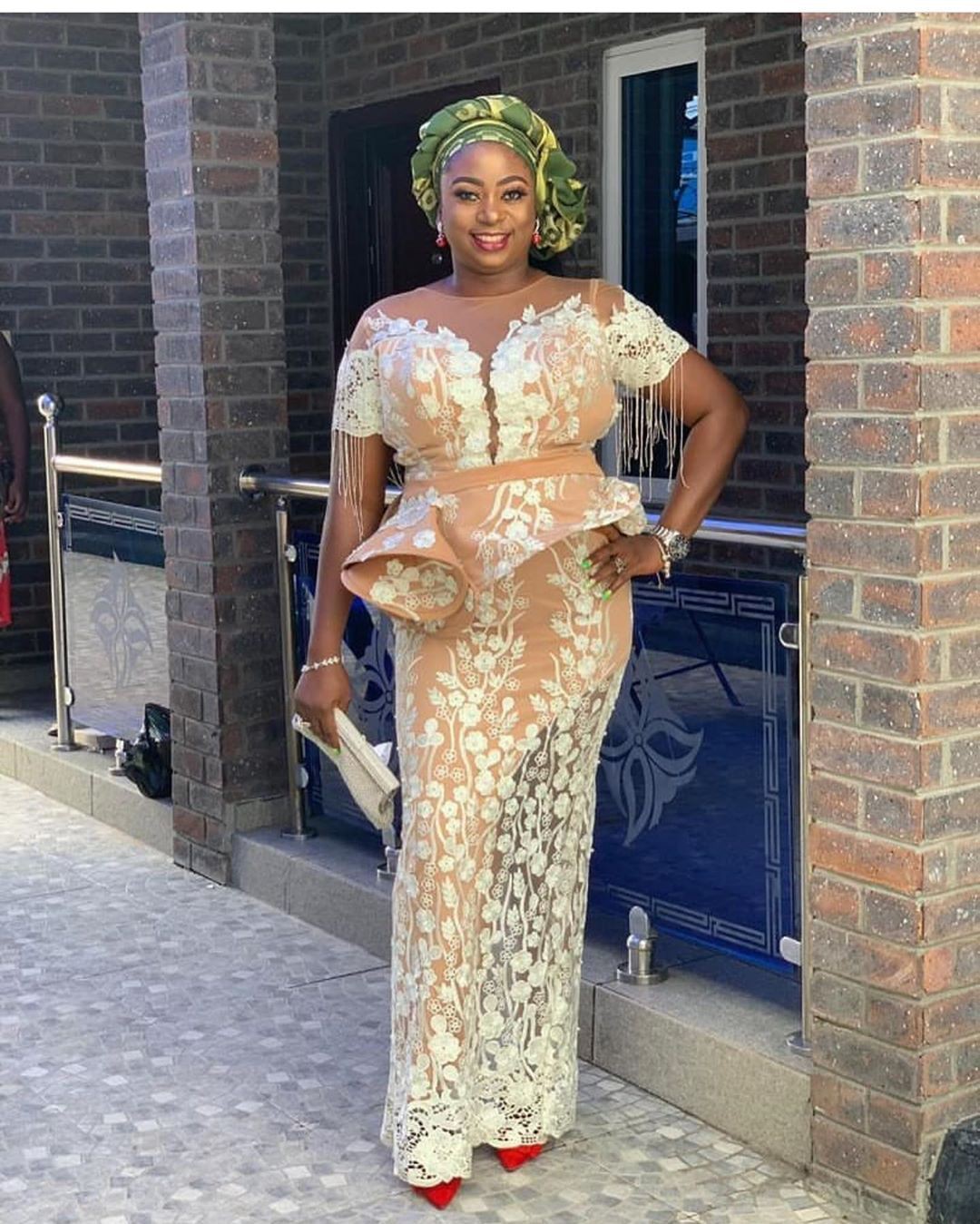 Latest Kaba And Slits Styles, Wedding dress, Aso ebi: Aso ebi,  Haute couture,  Kaba Styles  