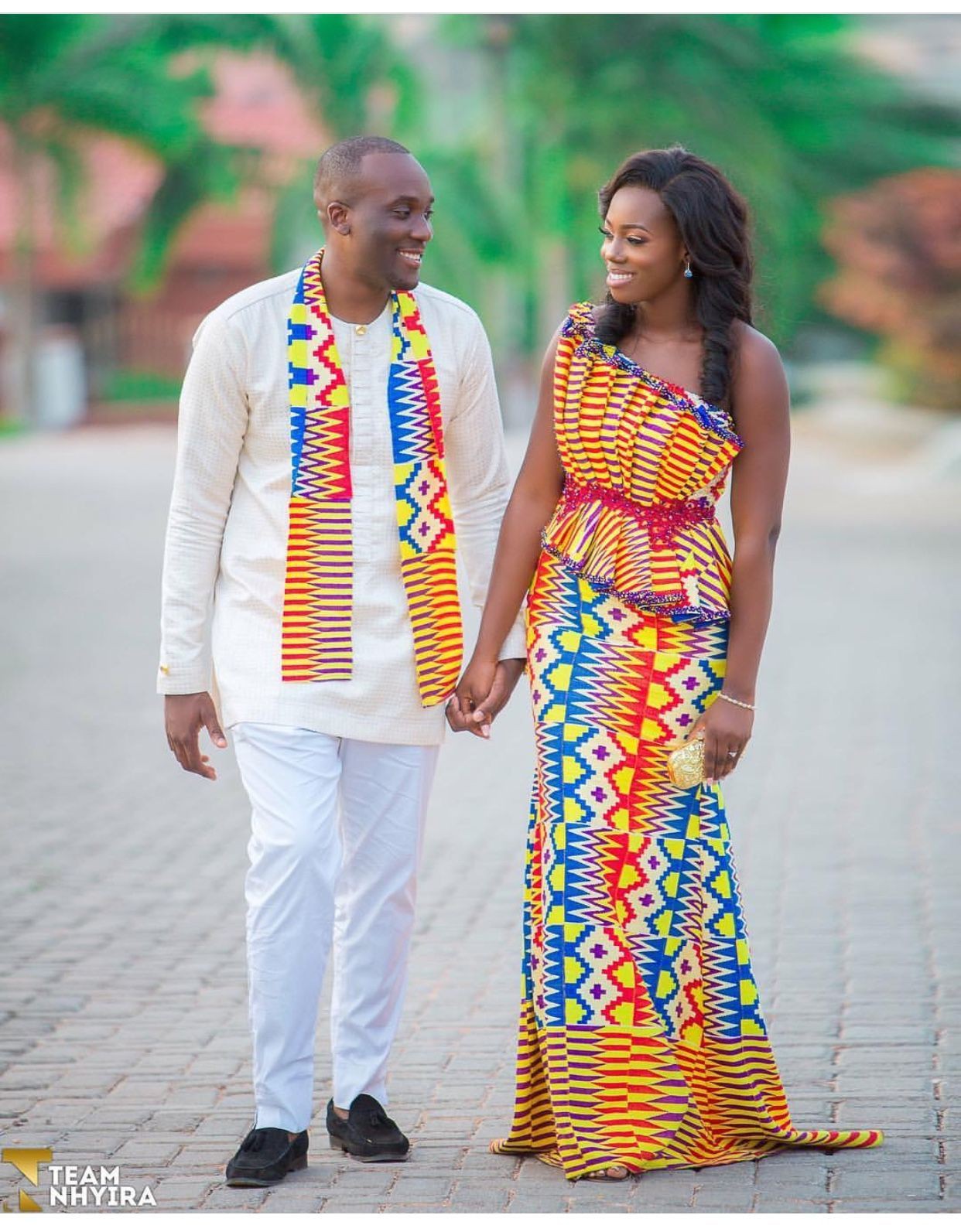 ghana kente styles, African wax prints: Wedding dress,  African Dresses,  Kente cloth,  kita loincloth,  Kitenge Couple Outfits  