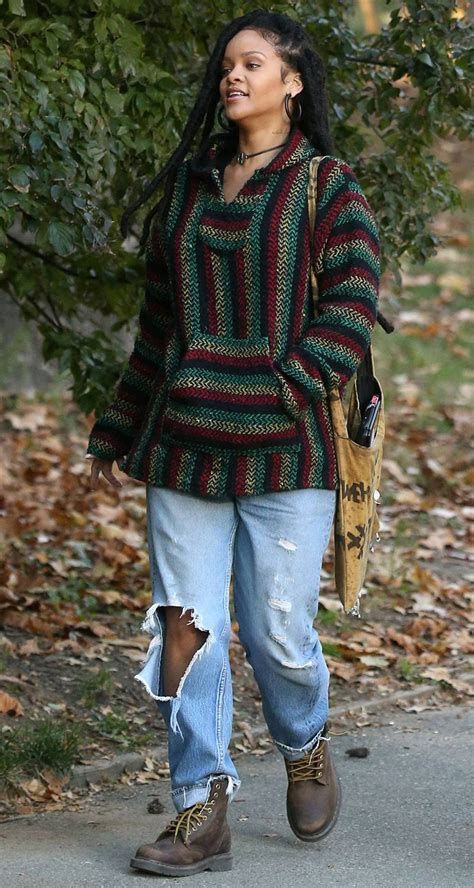 Find out amazing ideas for rihanna rasta hoodie, Baja jacket: Rihanna Style  