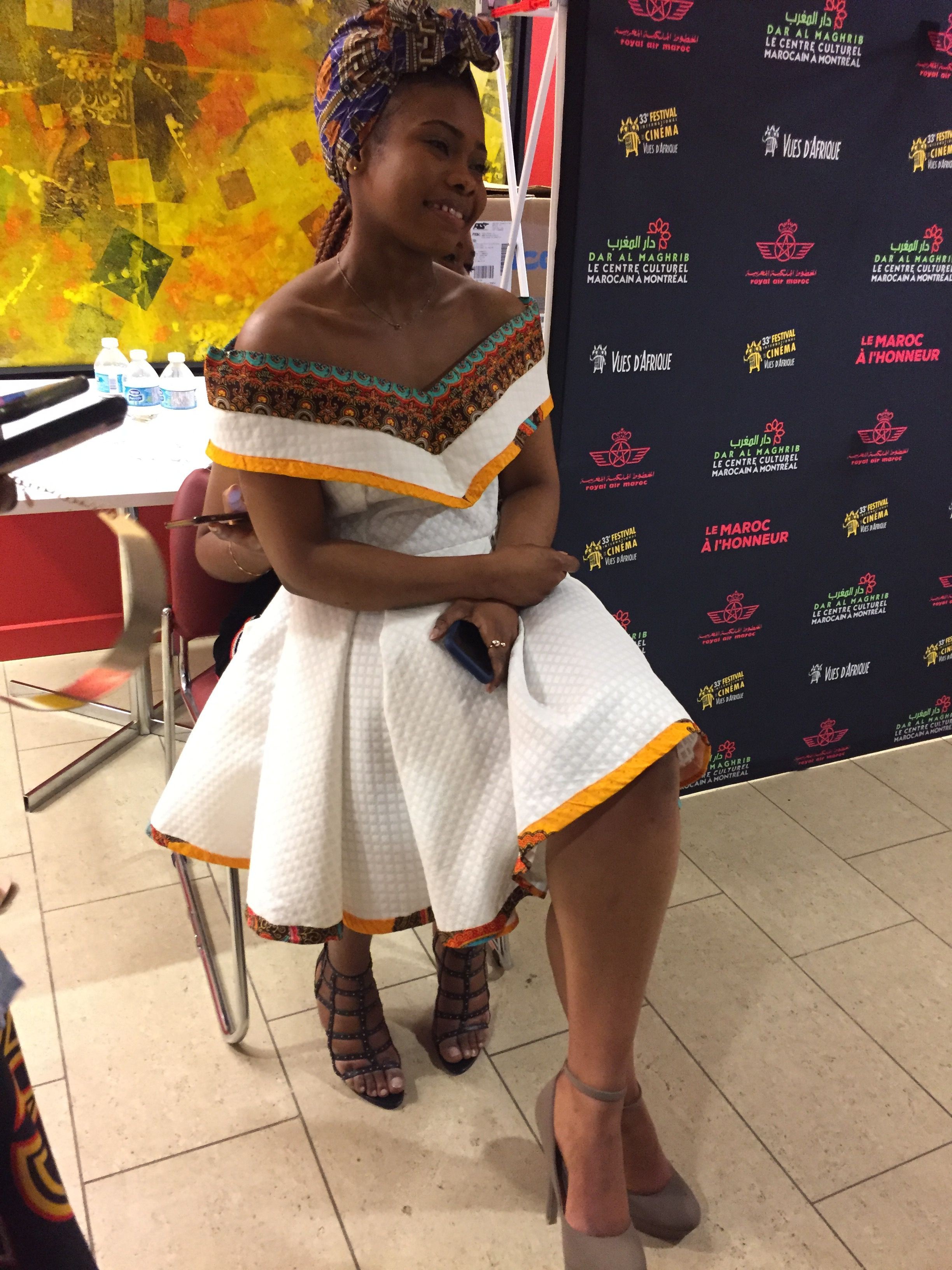Ghana White Kitenge Dresses: Kitenge Dresses  