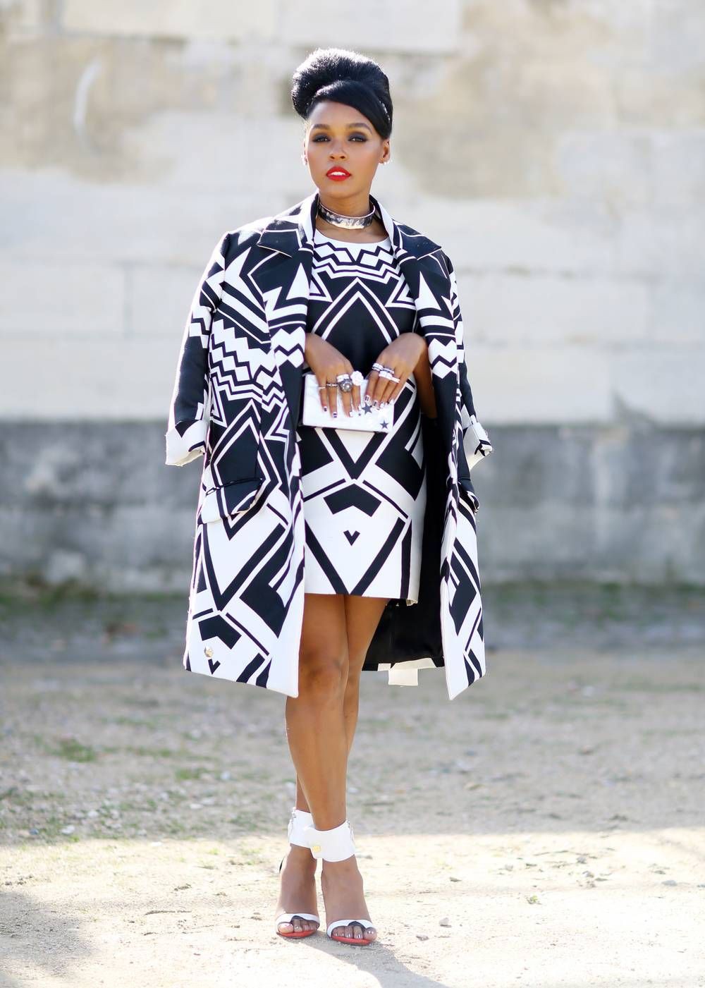 Black and white ankara dress: African Dresses,  Stock photography,  Haute couture,  Kitenge Dresses  