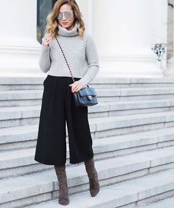 Culottes Outfit Ideas, Suit jacket: Suit jacket,  Culottes Outfit  