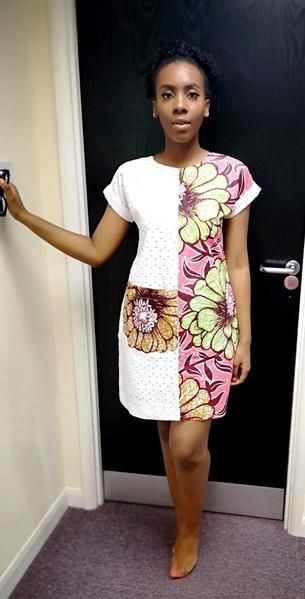 African print shift dress, African Dress: African Dresses,  Clothing Ideas,  Kitenge Dresses  