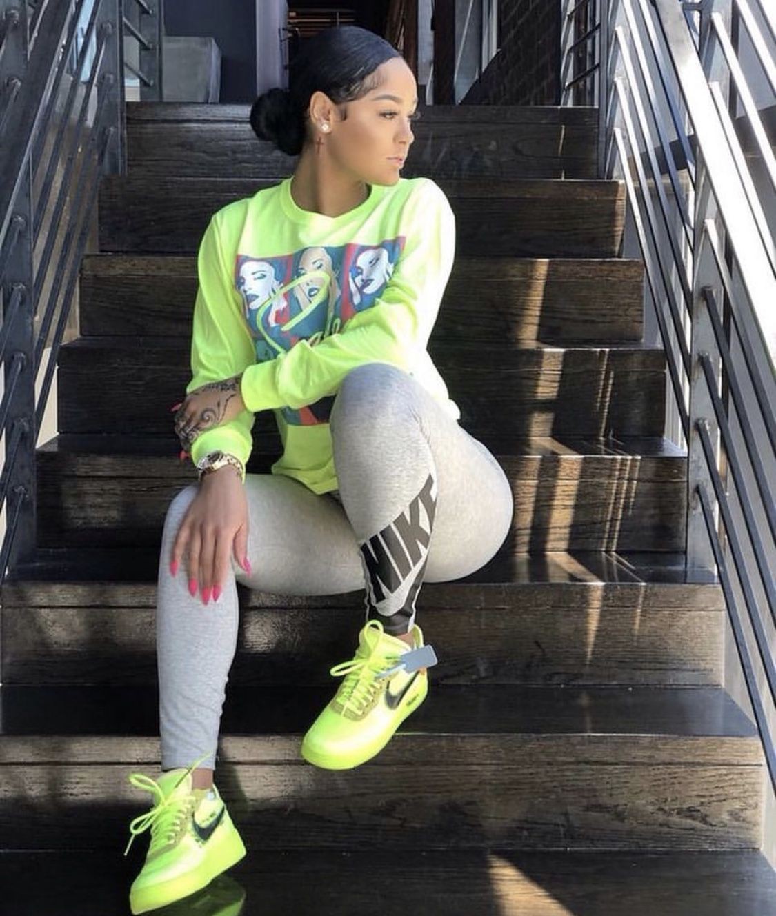 Off white air force 1 volt outfit