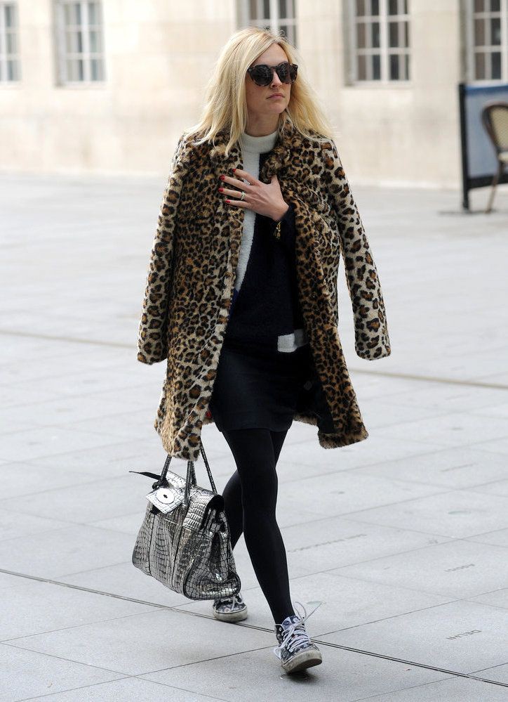 Fearne cotton leopard print, Animal print: Fur clothing,  Animal print,  Jacket Outfits  