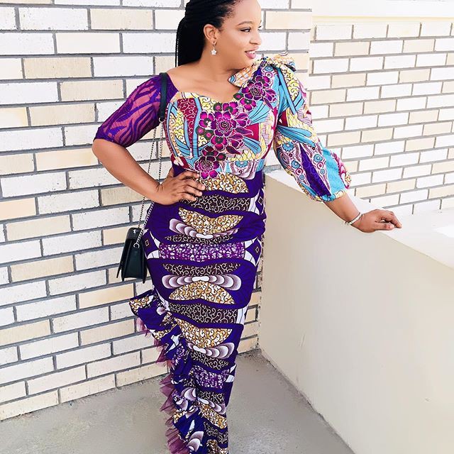 Ankara Gown Styles African Wax Prints African Dress Ankara Gown 