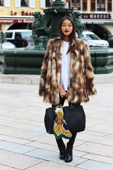 Faux fur zara coat, Fur clothing | Outfits With Faux Fur Coats | Fake ...