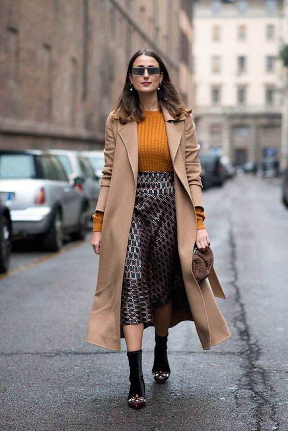 French design for fashion model, Milan Fashion Week: fashion blogger,  Trench coat,  Fashion week,  Polo coat,  Street Style,  Street Outfit Ideas  