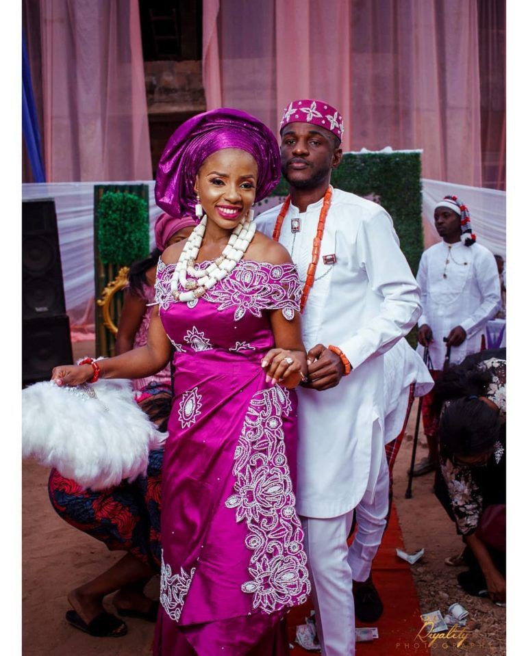 Igbo traditional wedding attire, Wedding dress: Aso ebi,  Igbo people,  Ankara Outfits  