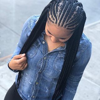 Fulani Braids Hairstyles, Artificial hair integrations, Long hair: Long hair,  Hairstyle Ideas,  Braids Hairstyles,  Fashion photography,  Black hair  