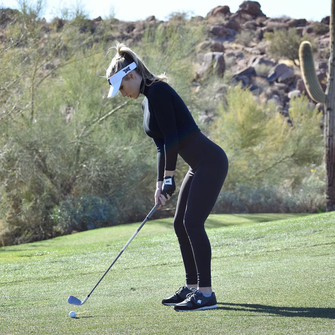 Great outfit ideas to try golfista sexy, Dubai Desert Classic: Paige Spiranac,  Professional golfer,  Tiger Woods  