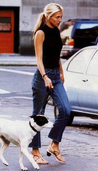 Carolyn bessette kennedy style, Carolyn Bessette-Kennedy: Calvin Klein,  Street Outfit Ideas  