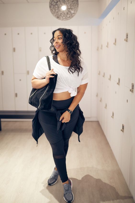 Smart style for workout clothes curvy, Fashion To Figure | Plus Size Outfits  Ideas | Fitness Centre, Plus size outfit, Plus-size clothing