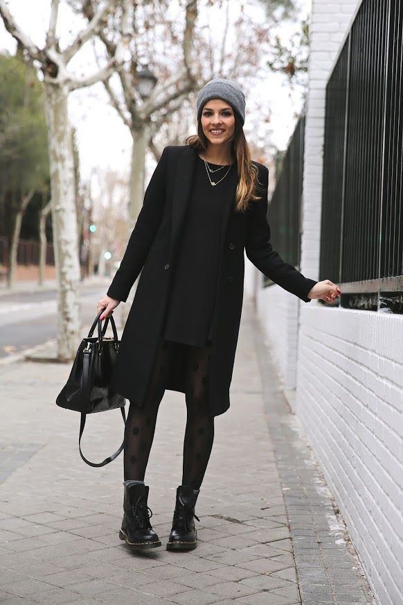 Great ideas for 2019 outfit dr martens, Little black dress | Black ...