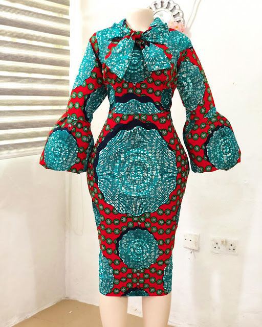 Best outfit ideas for day dress, African wax prints: Evening gown,  African Dresses,  Aso ebi,  Short Dresses,  Casual Outfits  