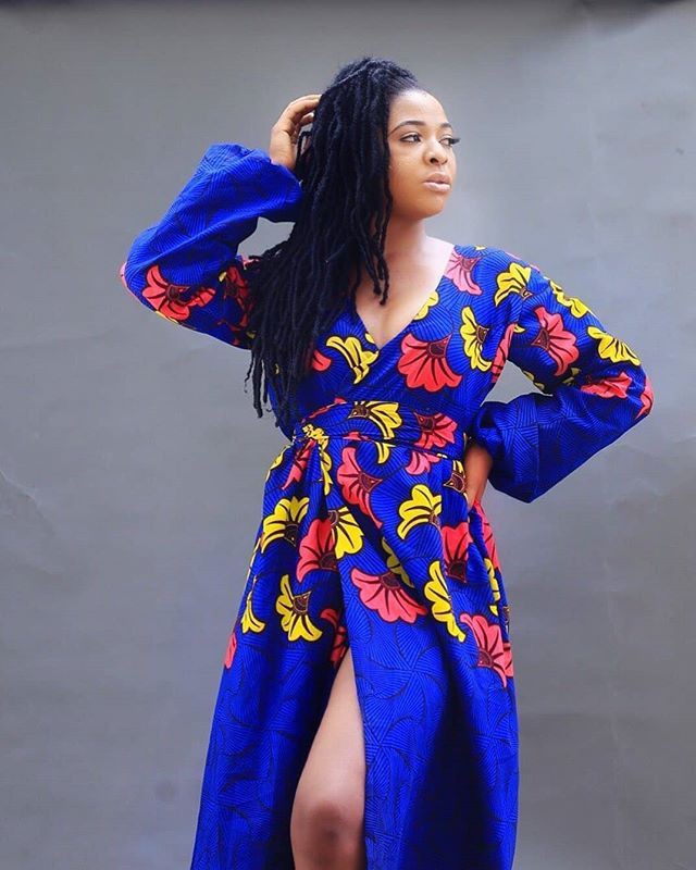 Check out these daily ideas for cobalt blue, African wax prints: Ankara Outfits  