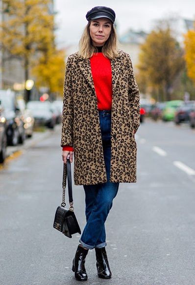 Wear leopard print jacket, Animal print: Fur clothing,  Animal print,  New Look,  Jacket Outfits  